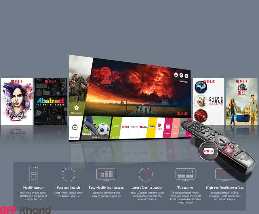 LG 4K UHD HDR Smart TV 55UK6700