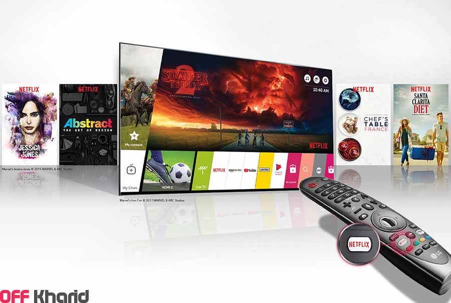 LG Smart UHD 4K HDR TV 55UK7500v